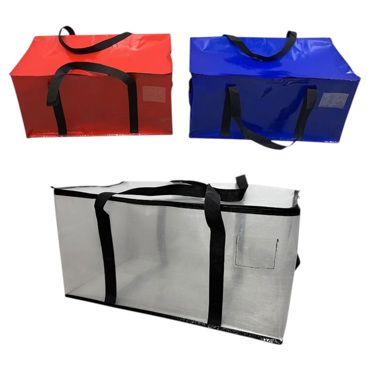 Heavy Duty Oversized Moving Bags Wholesale, Extra Large Storage & Packing Bags with Zip, Strong Handles, 60kg Load Capacity - Image 5