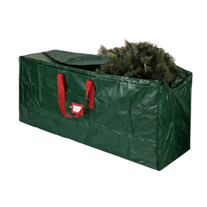Christmas Tree Storage Bag Fits Up to 9ft Tree, Heavy-Duty Waterproof Tear-Resistant Bag with Reinforced Handles and Dual Zippers