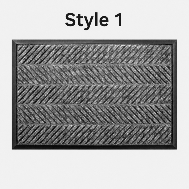 Modern Heavy Duty Entrance Door Mat, Non-Slip Rubber Backed Indoor Outdoor Floor Mat for Home and Wholesale