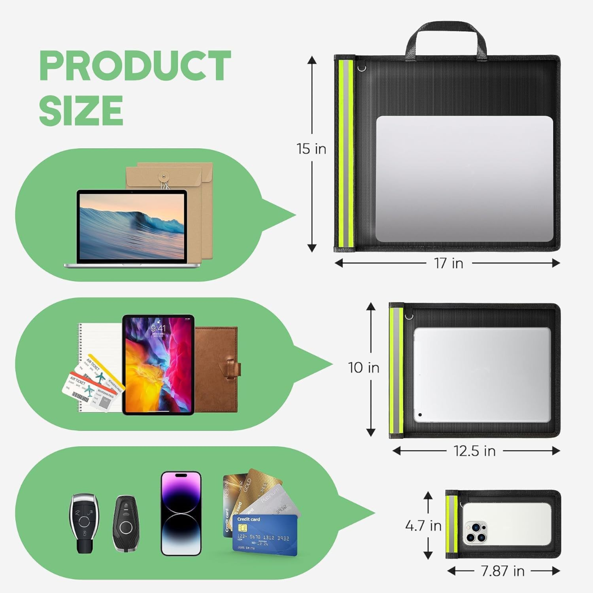 Faraday Key Pouch for Car Keys – RFID Signal Blocking Anti-Theft Bag - Image 8