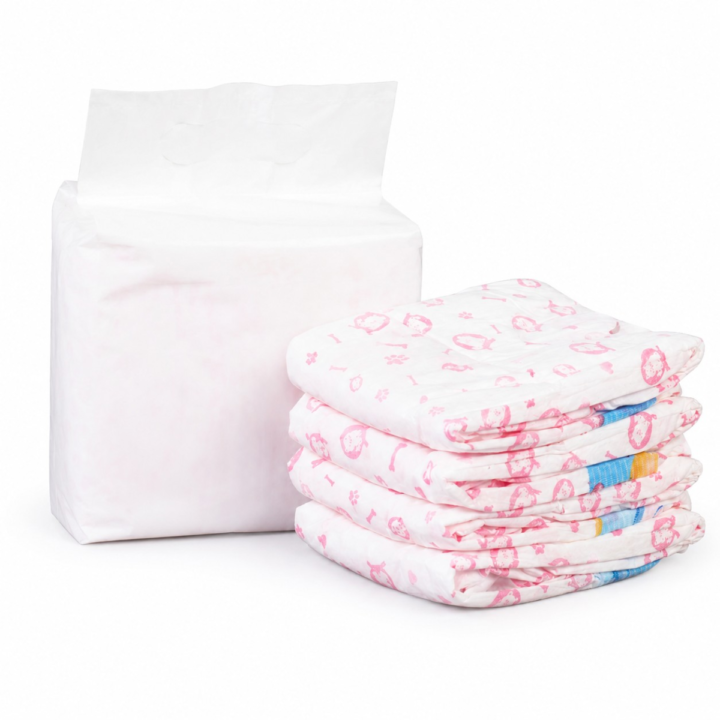 Disposable Dog Diapers – Male & Female Pet Nappies for Incontinence & Heat