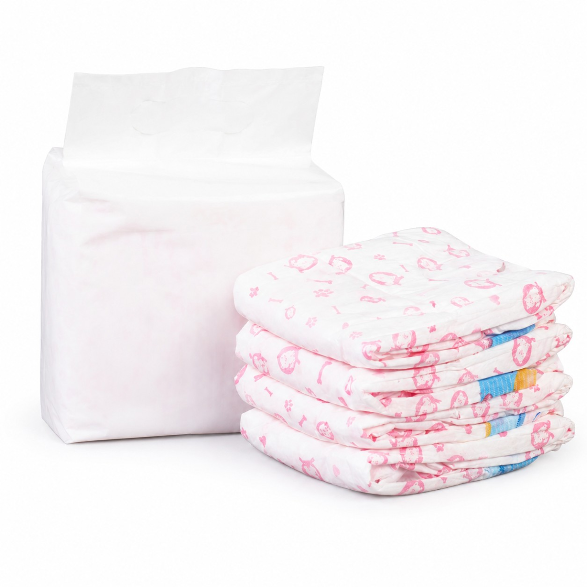 Disposable Dog Diapers – Male & Female Pet Nappies for Incontinence & Heat