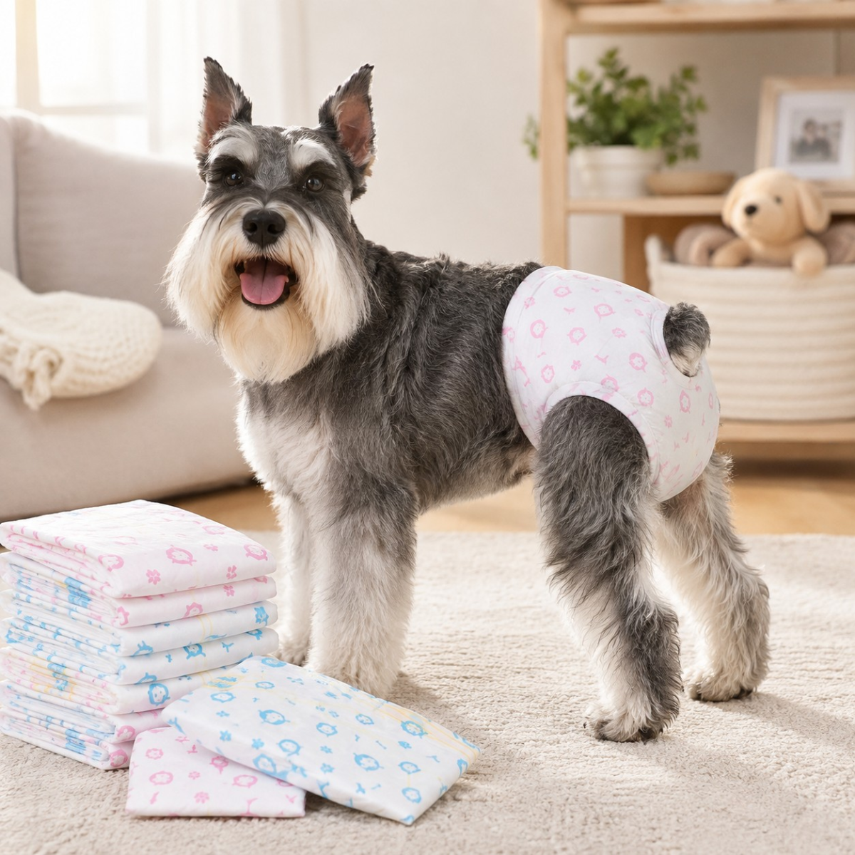 Disposable Dog Diapers – Male & Female Pet Nappies for Incontinence & Heat - Image 6